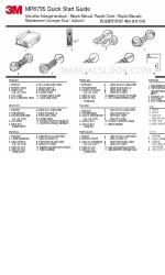 3M Multimedia Projector MP8795 Skrócona instrukcja obsługi