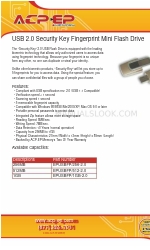 ACP-EP Memory EPUSBFP/1GB-2.0 Lembar data