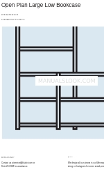 BluDot Open Plan Large Low Bookcase Assembly Notes