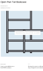 BluDot Open Plan Tall Bookcase Assembly Notes