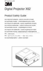 3M Multimedia Projector X62 Manuel de sécurité
