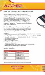 ACP-EP Memory KeyDrive EPKEY/128-2.0 Fiche technique