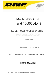 DNF Controls 4000CL-L-T ユーザーマニュアル