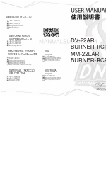 DNM BURNER-RCP 2S Manual del usuario