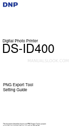 DNP DS-ID400 Instellingen Handleiding