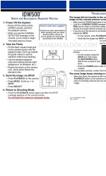 DNP IDW500 Manuel des étapes rapides