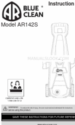 Blue Clean AR142S Manuale di istruzioni