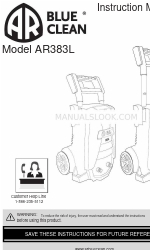 Blue Clean AR383L Gebruiksaanwijzing