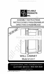 Do+Able Products 12317 Manuale di istruzioni per il montaggio