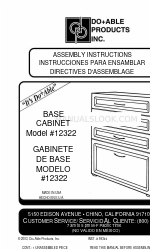 Do+Able Products 12322 Manuel d'instructions de montage