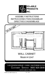 Do+Able Products 12347 Manual de instrucciones de montaje