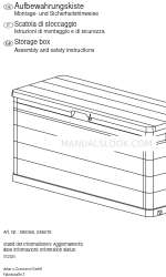 dobar 58606e Assembly And Safety Instructions