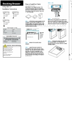 Docking Drawer Trio Einbauanleitung