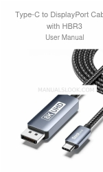 DOCKTECK Type-C to DisplayPort Cable with HBR3 Посібник користувача