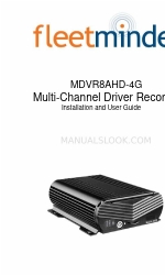 Fleetminder MDVR8AHD-4G Installation And User Manual