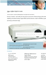 3M X64W - Digital Projector XGA LCD Broschüre & Specs