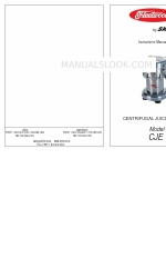 Fleetwood CJE Manual de instrucciones