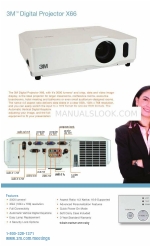 3M X66 - Digital Projector XGA LCD 사양