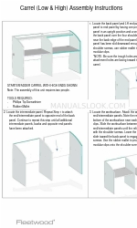 Fleetwood Carrel Montage-instructies