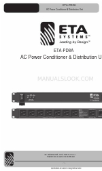 ETA Systems ETA-PD8A Manuale di avvio rapido