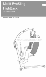 Etac Molift EvoSling HighBack Manual del usuario