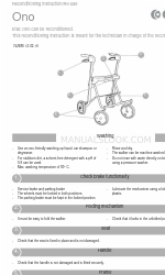 Etac Ono Instructies voor herconditionering