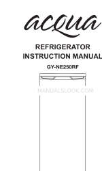 Acqua GY-NE250RF 사용 설명서