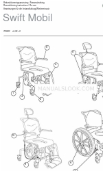 Etac Swift Mobile Tilt mit Motor Instrucciones de reacondicionamiento