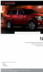 Dodge 2011 Dodge Nitro Podręcznik przeglądu funkcji