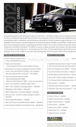 Dodge 2012 Grand Caravan Specifications