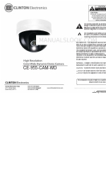 Clinton Electronics CE-955-CAM-WD Handbuch