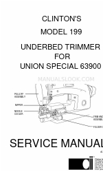 CLINTON INDUSTRIES 199 Service-Handbuch