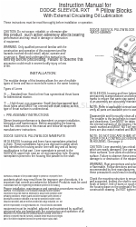 Dodge SLEEVOIL RXT Manual de instruções