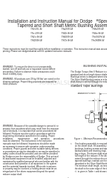 Dodge Torque-Arm II TA10507HM Installation And Instruction Manual