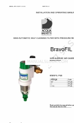 Acqua Brevetti BravoFIL Plus Installatie- en bedieningshandleiding