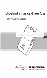 Clipcomm HCC-100A Panduan Pengguna