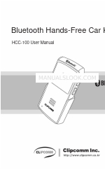 Clipcomm HCC-100 Panduan Pengguna