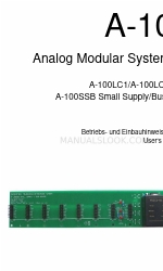 DOEPFER A-100SSB 사용자 설명서