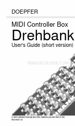 DOEPFER Drehbank 사용자 설명서