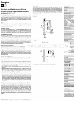 Doepke DFS 4 A EV Посібник з монтажу та експлуатації