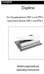 Doepke Dupline DNP 4 Betriebsanleitung