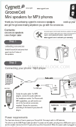 Cygnett GrooveCell Manual do utilizador