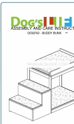 Dog's LIFE BUDDY BUNK DogF60 Assembly And Care Instructions