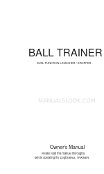 Dogtra BALL TRAINER Gebruikershandleiding