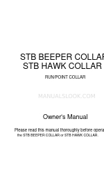 Dogtra STB BEEPER COLLAR Manual del usuario