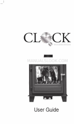 Clock Woodburners Contemporary 10kw Brocksford Manuel de l'utilisateur