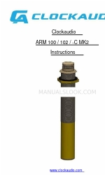 Clockaudio ARM 100-C MK2 Manuale di istruzioni