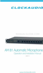 Clockaudio AM 81 Operation And Installation Manual