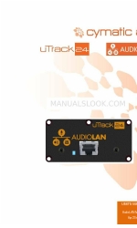 cymatic audio uTrack24 audiolan Manual del usuario