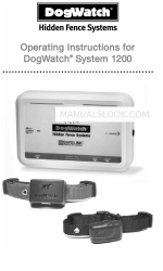 DogWatch System 1200 Manual de instrucciones